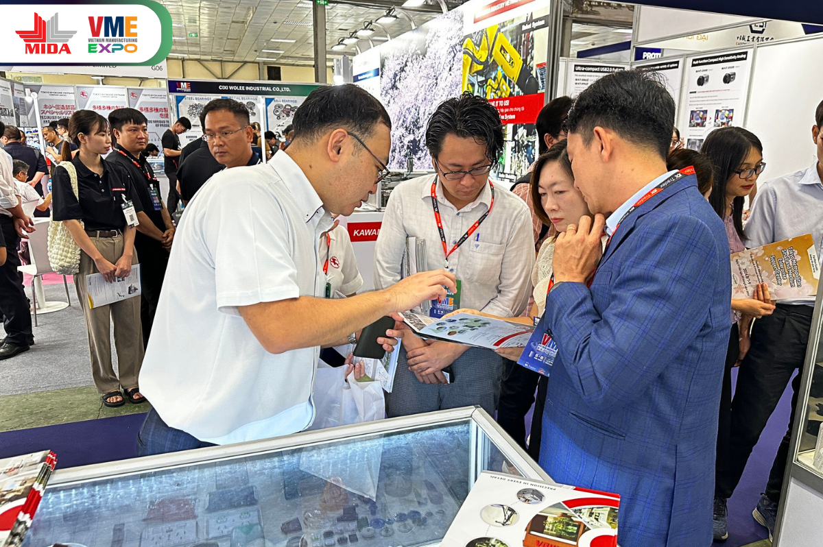 Mở màn triển lãm VIETNAM MANUFACTURING EXPO 2024 Công ty TNHH Khuôn